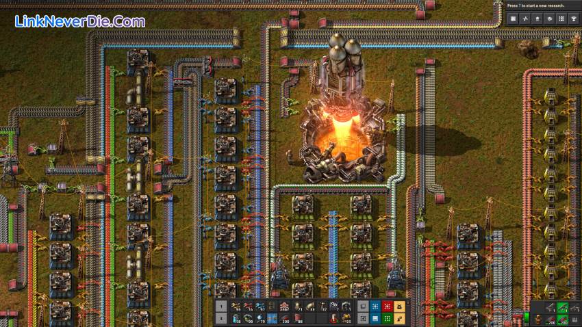 Hình ảnh trong game Factorio (screenshot)