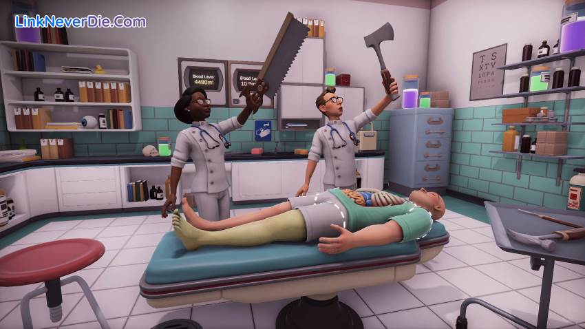 Hình ảnh trong game Surgeon Simulator 2 (screenshot)