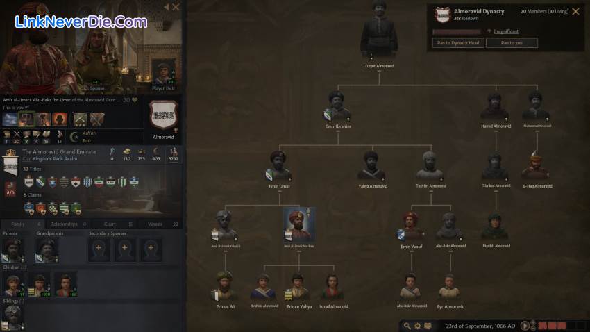 Hình ảnh trong game Crusader Kings III (screenshot)