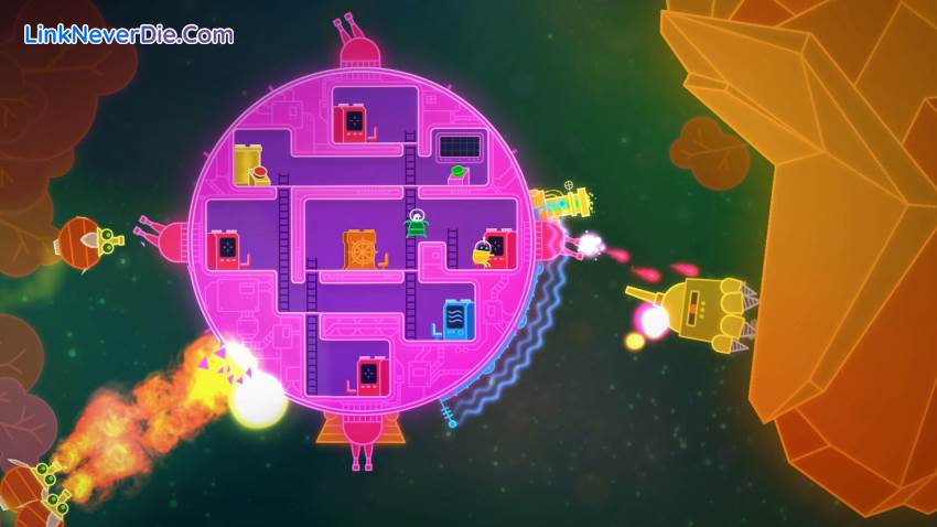 Hình ảnh trong game Lovers in a Dangerous Spacetime (screenshot)