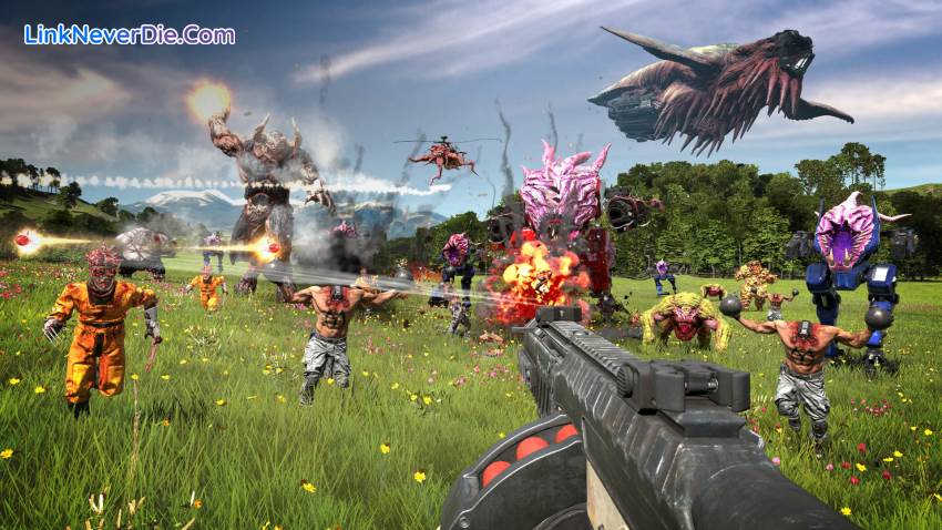 Hình ảnh trong game Serious Sam 4 (screenshot)