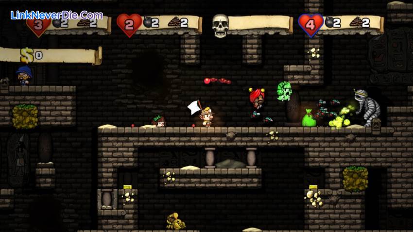 Hình ảnh trong game Spelunky (screenshot)