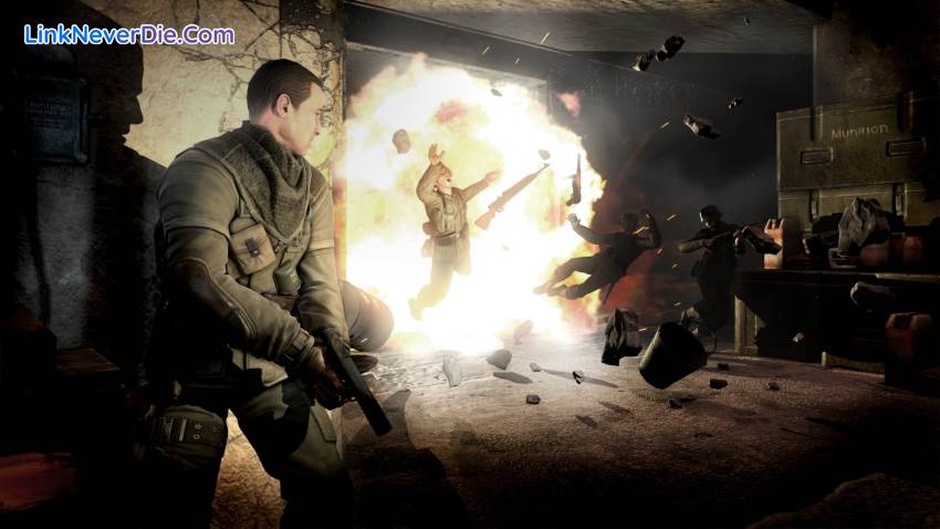 Hình ảnh trong game Sniper Elite V2 (screenshot)