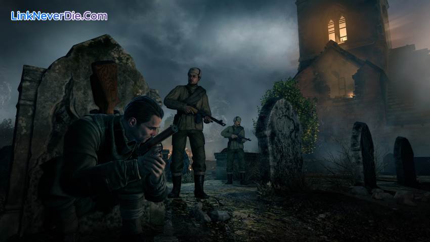 Hình ảnh trong game Sniper Elite V2 (screenshot)