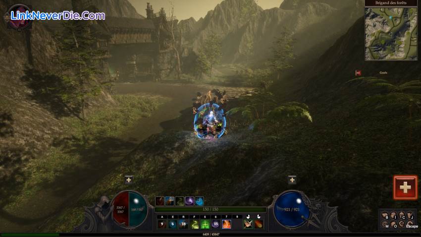 Hình ảnh trong game Ortharion project (screenshot)