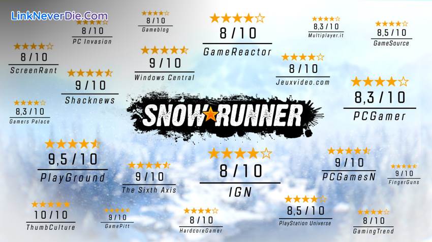 Hình ảnh trong game SnowRunner (screenshot)