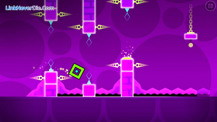 Hình ảnh trong game Geometry Dash (screenshot)