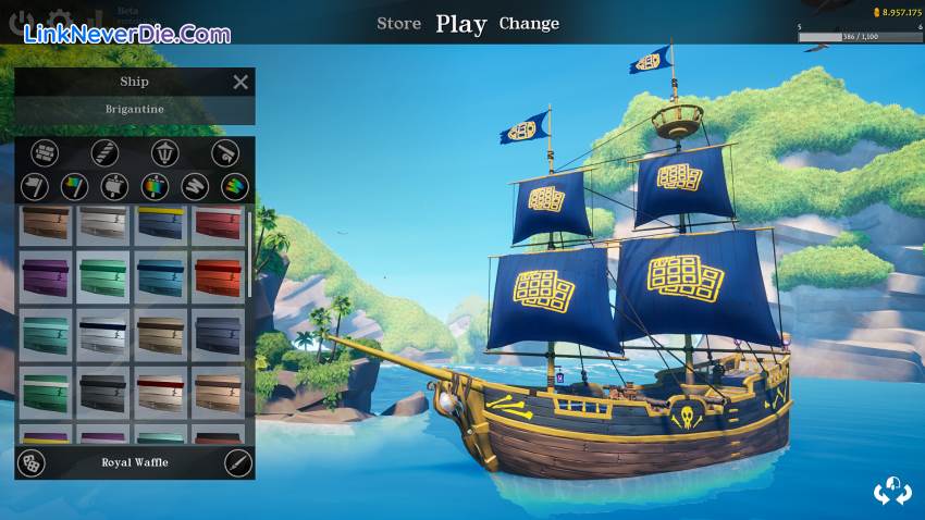 Hình ảnh trong game Blazing Sails: Pirate Battle Royale (screenshot)