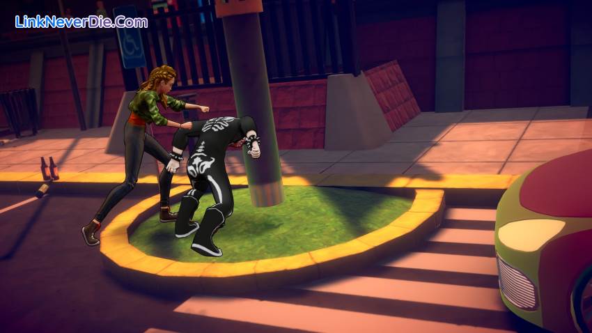 Hình ảnh trong game Cobra Kai: The Karate Kid Saga Continues (screenshot)