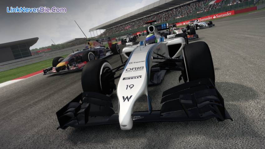 Hình ảnh trong game F1 2014 (screenshot)