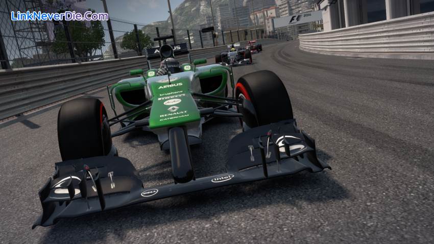 Hình ảnh trong game F1 2014 (screenshot)