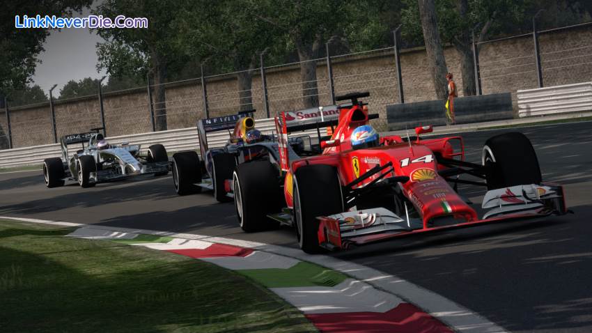 Hình ảnh trong game F1 2014 (screenshot)