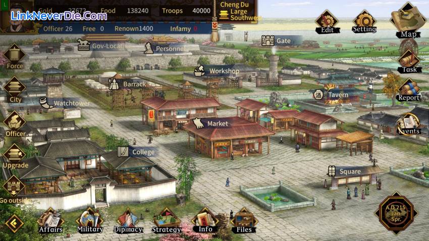 Hình ảnh trong game Three Kingdoms The Last Warlord (screenshot)