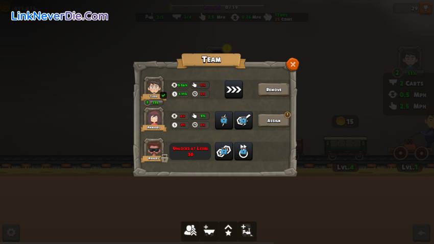 Hình ảnh trong game TrainClicker Idle Evolution (screenshot)