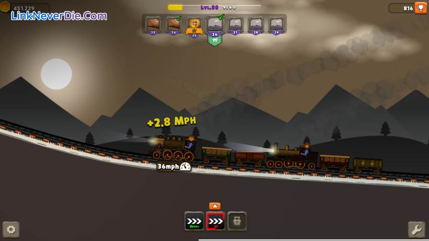 Hình ảnh trong game TrainClicker Idle Evolution (screenshot)