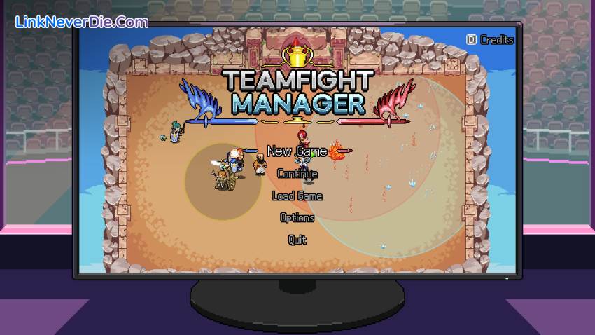 Hình ảnh trong game Teamfight Manager (screenshot)