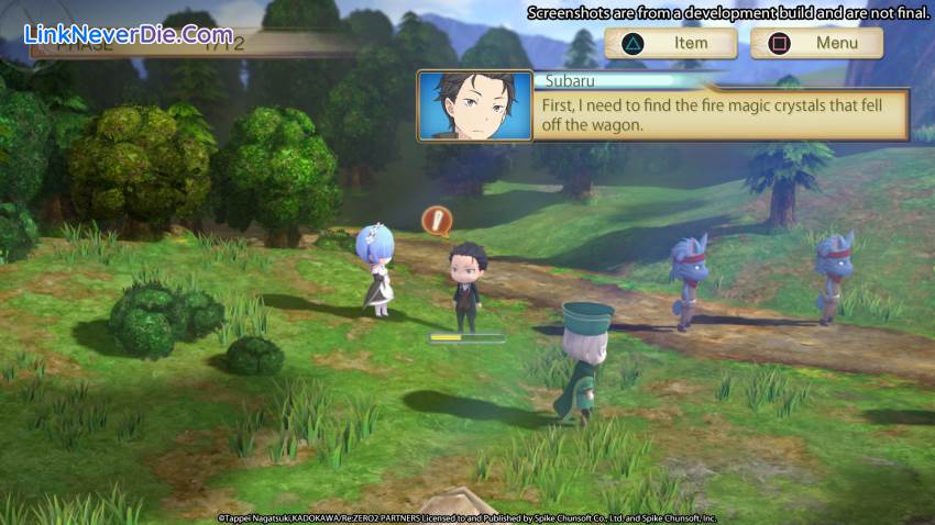 Hình ảnh trong game Re:ZERO - The Prophecy of the Throne (screenshot)