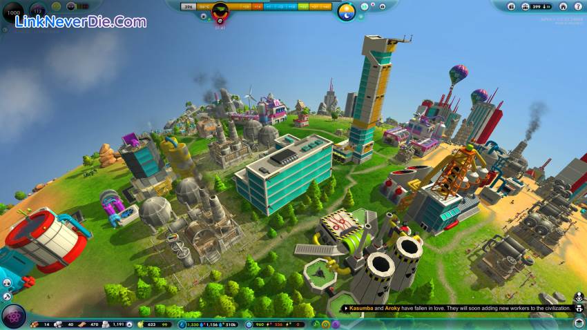 Hình ảnh trong game The Universim (screenshot)