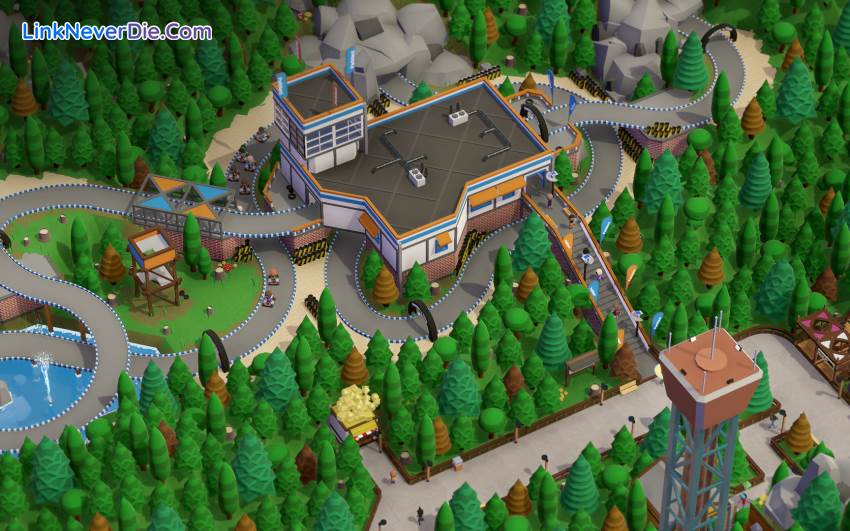 Hình ảnh trong game Parkitect (screenshot)