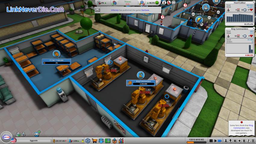 Hình ảnh trong game Mad Games Tycoon 2 (screenshot)