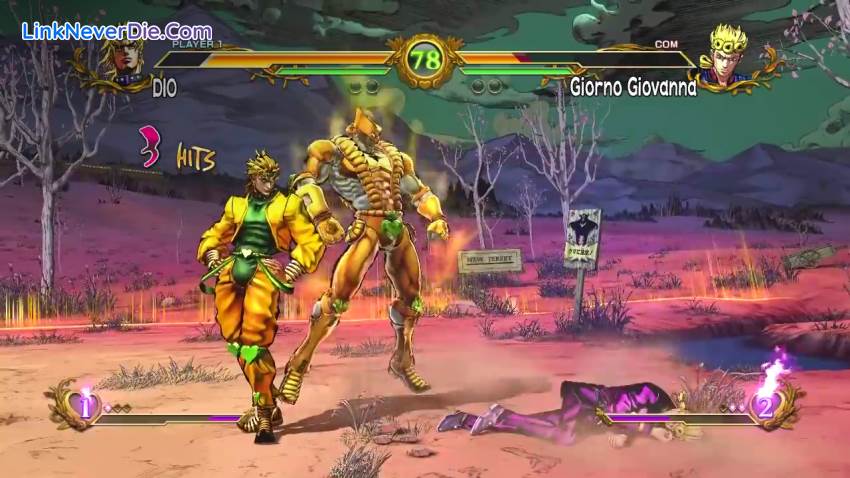 Hình ảnh trong game JoJo's Bizarre Adventure: All Star Battle (screenshot)