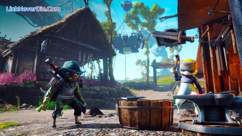 Hình ảnh trong game BIOMUTANT (screenshot)