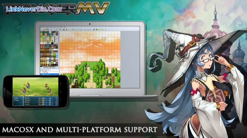 Hình ảnh trong game RPG Maker MV (screenshot)