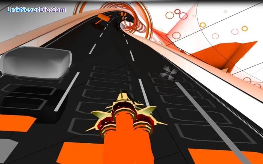 Hình ảnh trong game Audiosurf (screenshot)