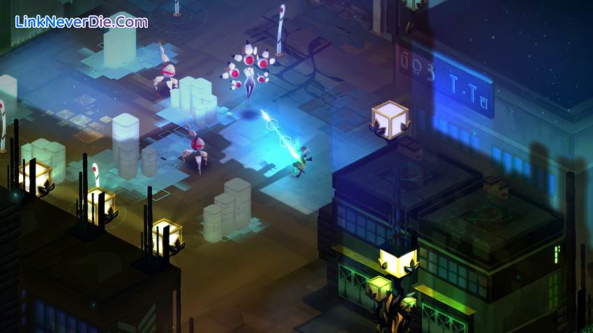 Hình ảnh trong game Transistor (screenshot)