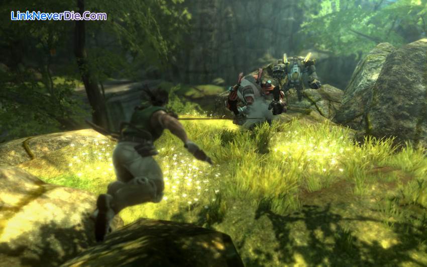 Hình ảnh trong game Bionic Commando (screenshot)