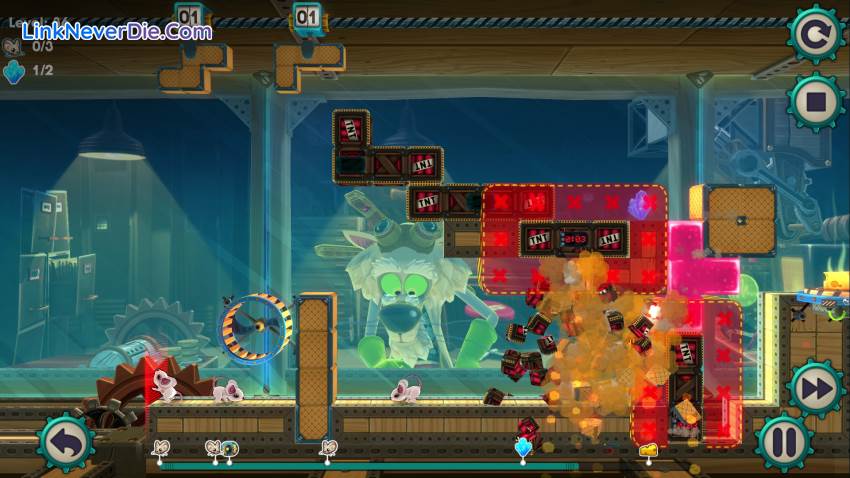 Hình ảnh trong game MouseCraft (screenshot)