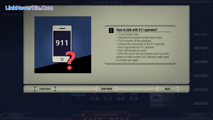 Hình ảnh trong game 911 Operator (screenshot)