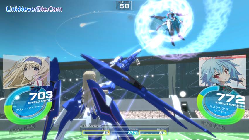 Hình ảnh trong game IS -Infinite Stratos- Versus Colors (screenshot)