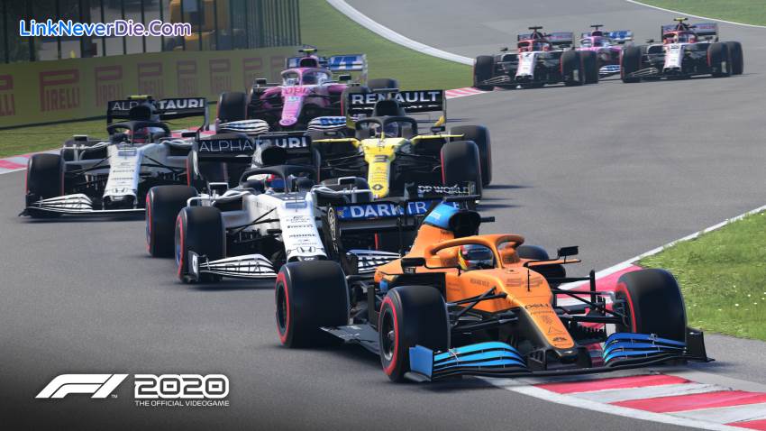 Hình ảnh trong game F1 2020 (screenshot)