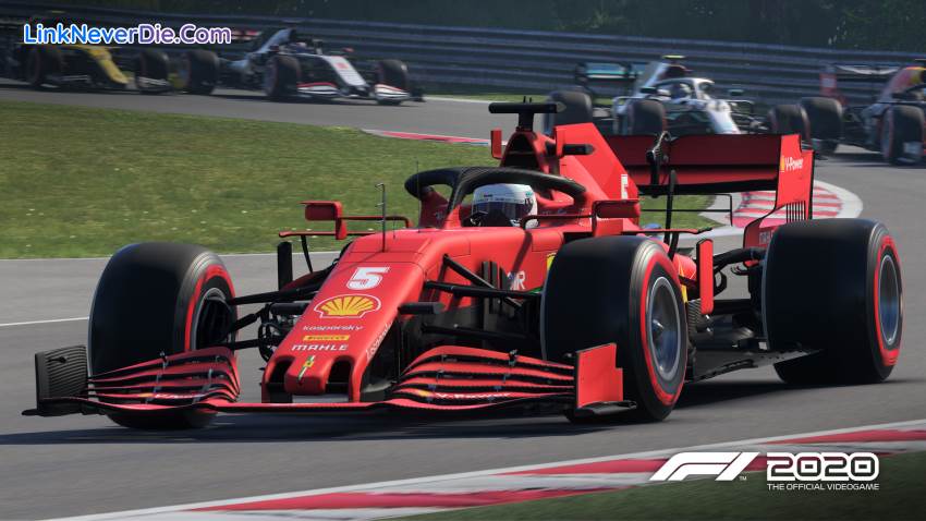 Hình ảnh trong game F1 2020 (screenshot)