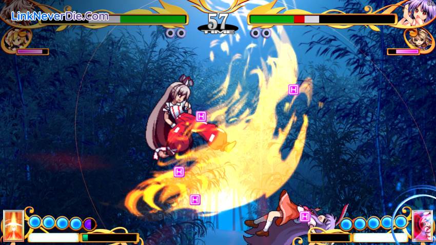 Hình ảnh trong game Touhou 15.5 - Antinomy of Common Flowers (screenshot)