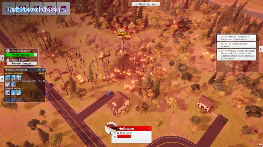 Hình ảnh trong game Incident Commander (screenshot)