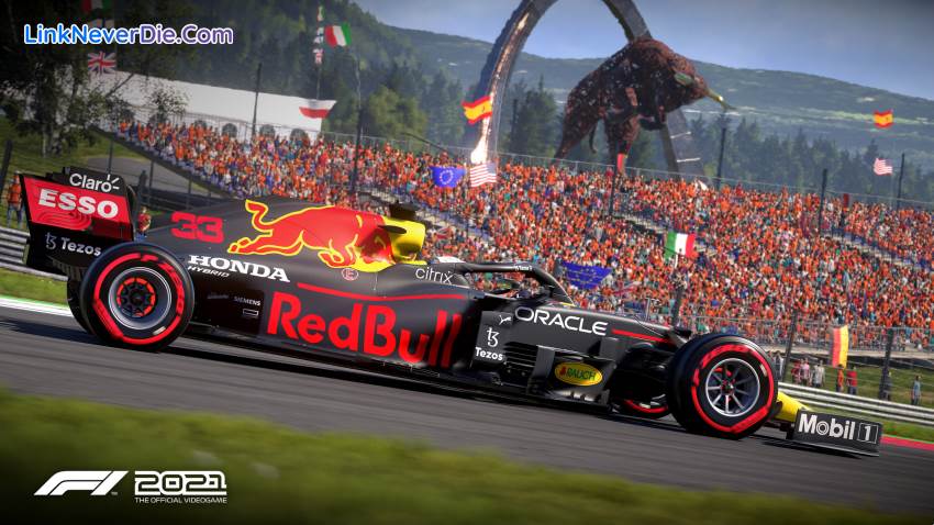 Hình ảnh trong game F1 2021 (screenshot)