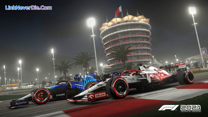 Hình ảnh trong game F1 2021 (screenshot)