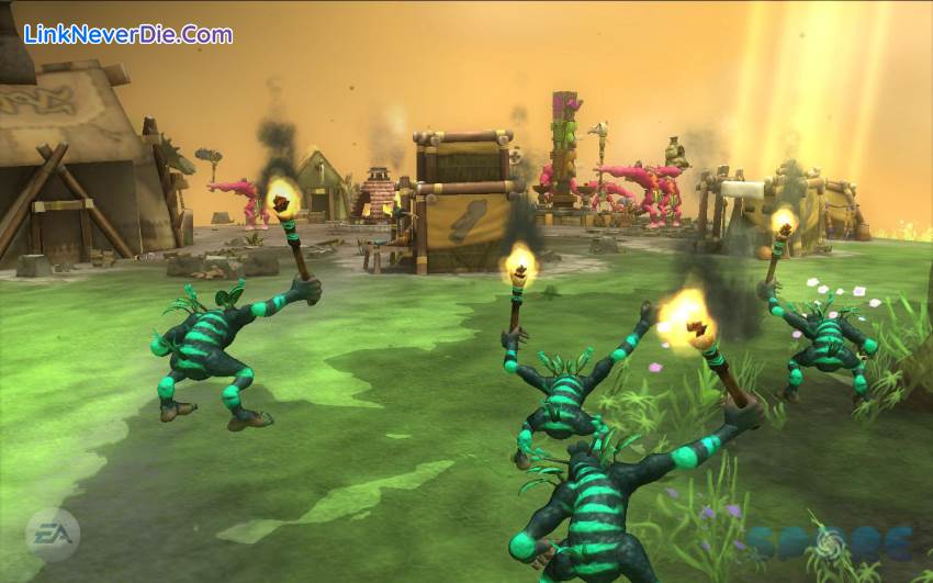 Hình ảnh trong game Spore (screenshot)