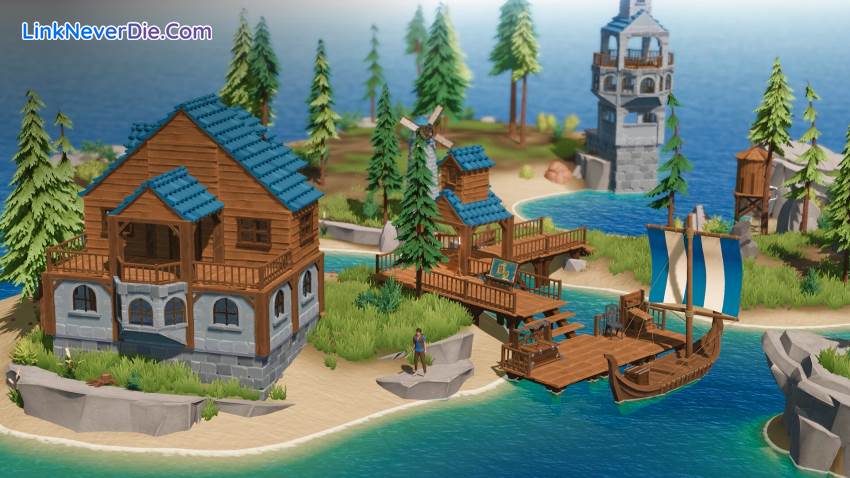 Hình ảnh trong game Len's Island (screenshot)