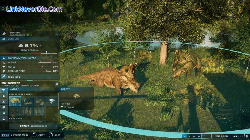 Hình ảnh trong game Jurassic World Evolution 2 (screenshot)