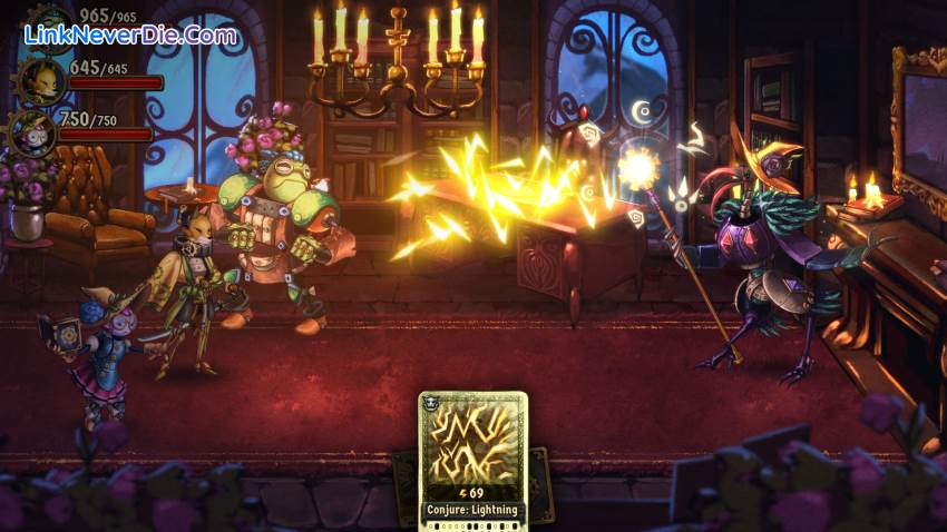 Hình ảnh trong game SteamWorld Quest: Hand of Gilgamech (screenshot)