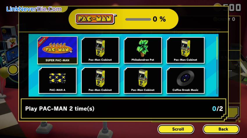 Hình ảnh trong game PAC-MAN MUSEUM+ (screenshot)