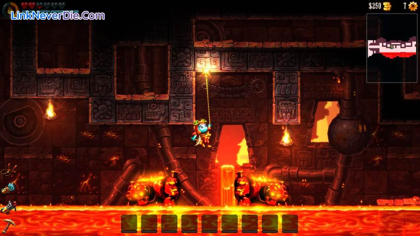 Hình ảnh trong game SteamWorld Dig 2 (screenshot)