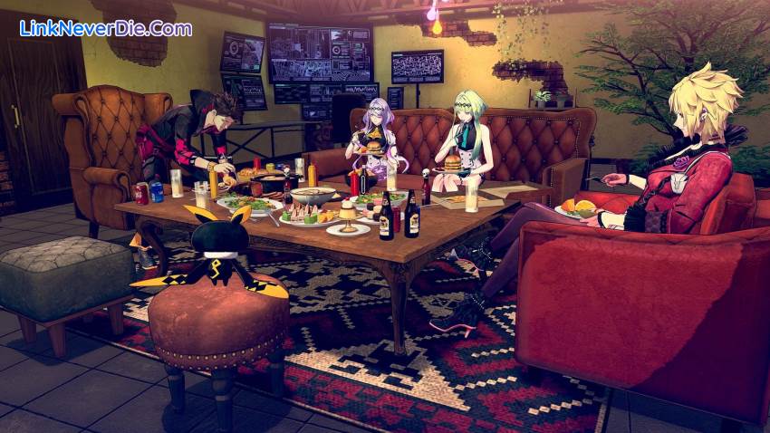 Hình ảnh trong game Soul Hackers 2 (screenshot)