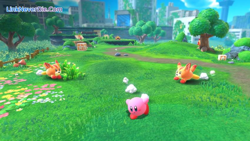 Hình ảnh trong game Kirby and the Forgotten Land (screenshot)