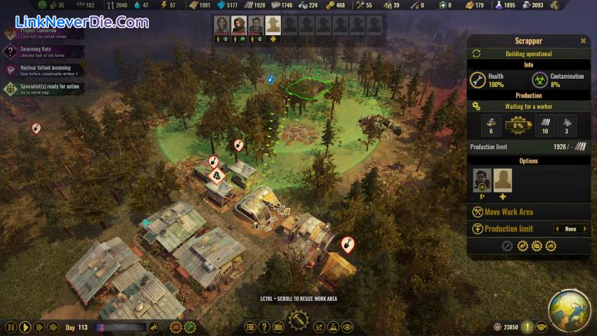 Hình ảnh trong game Surviving the Aftermath (screenshot)