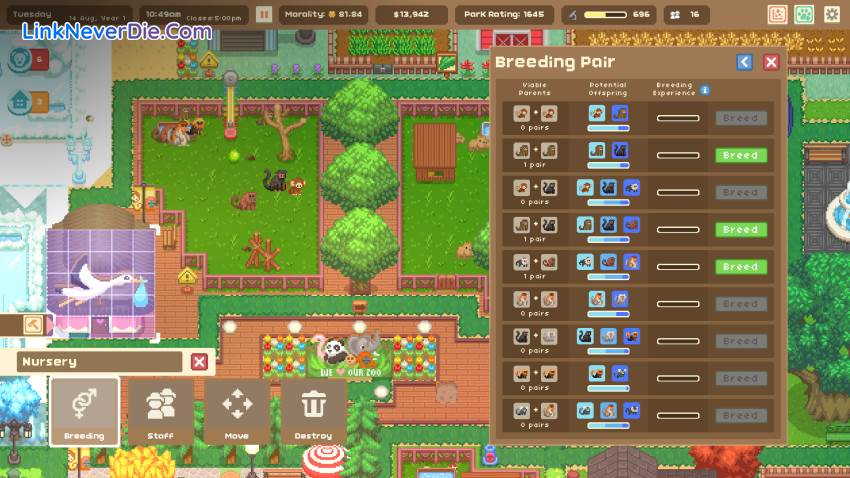 Hình ảnh trong game Let's Build a Zoo (screenshot)