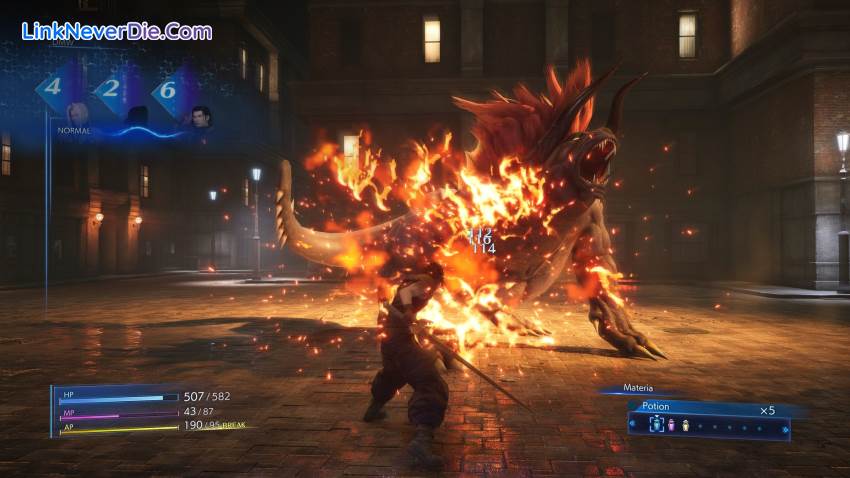 Hình ảnh trong game CRISIS CORE –FINAL FANTASY VII– REUNION (screenshot)